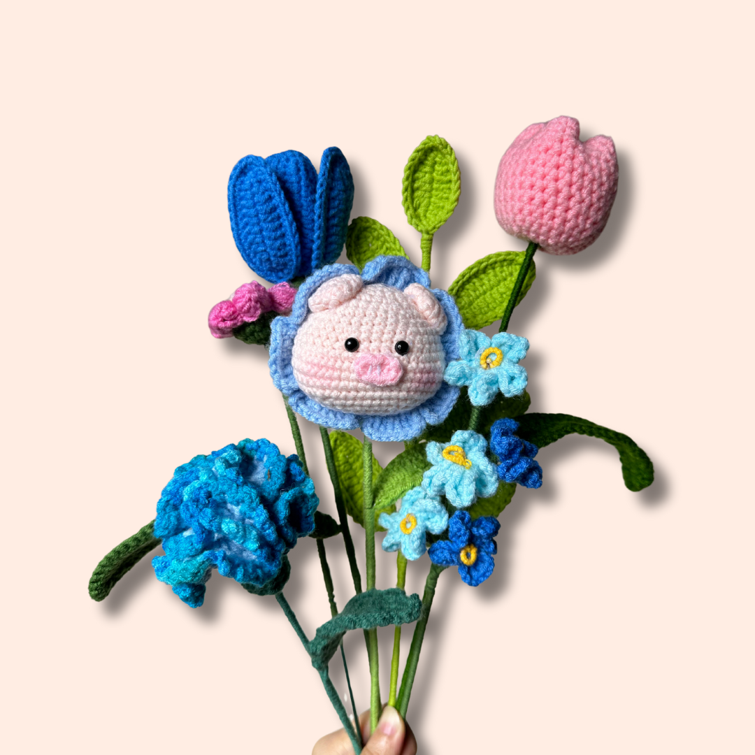 Crocheted Bunny Bouquet (Copy)