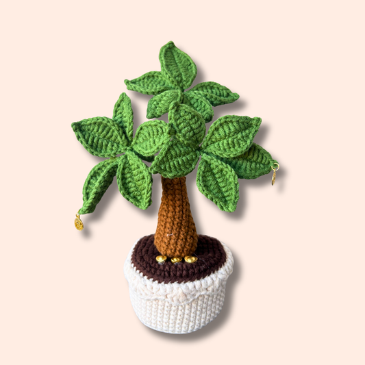 Crocheted Money Tree