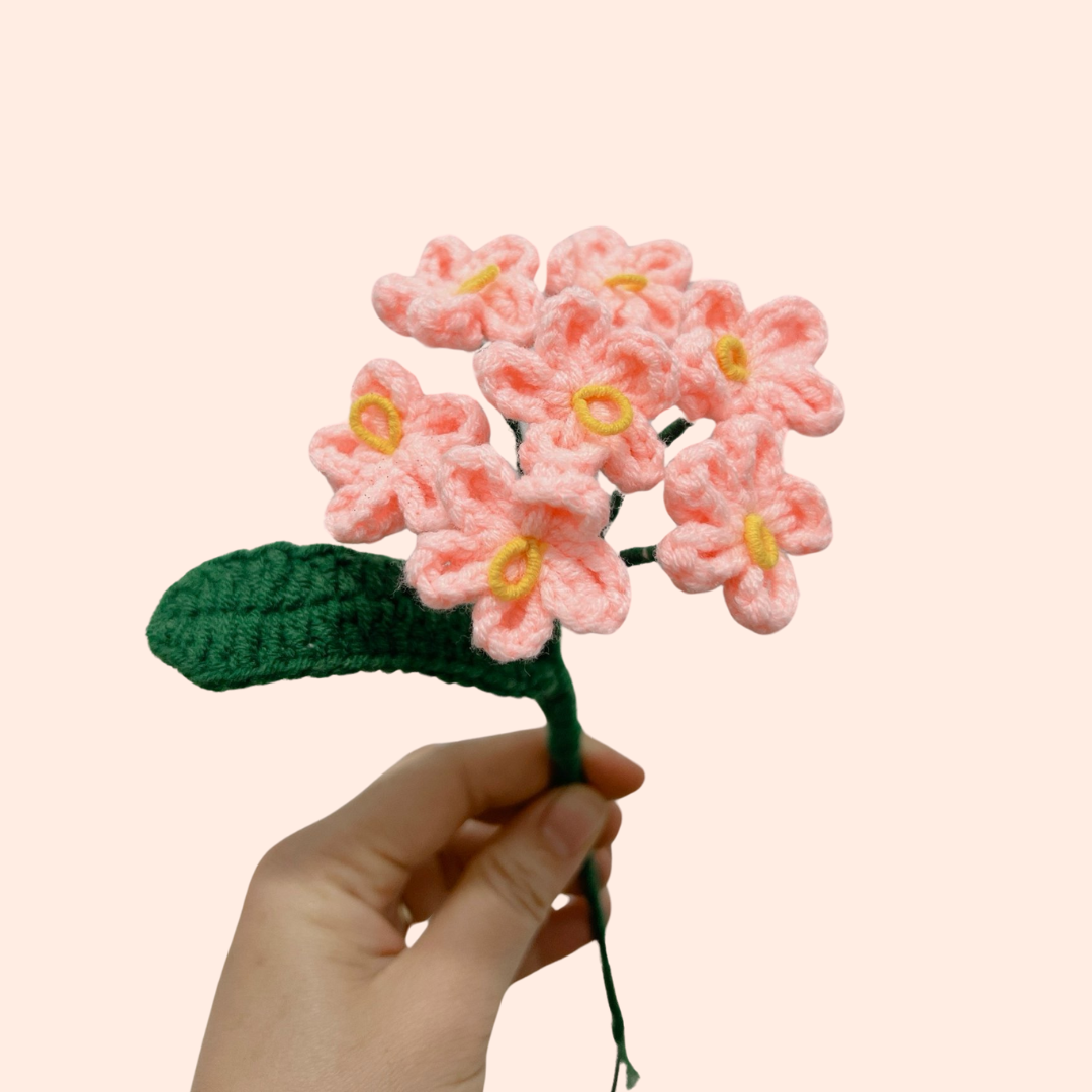 Handmade Crochet Forget-Me-Not