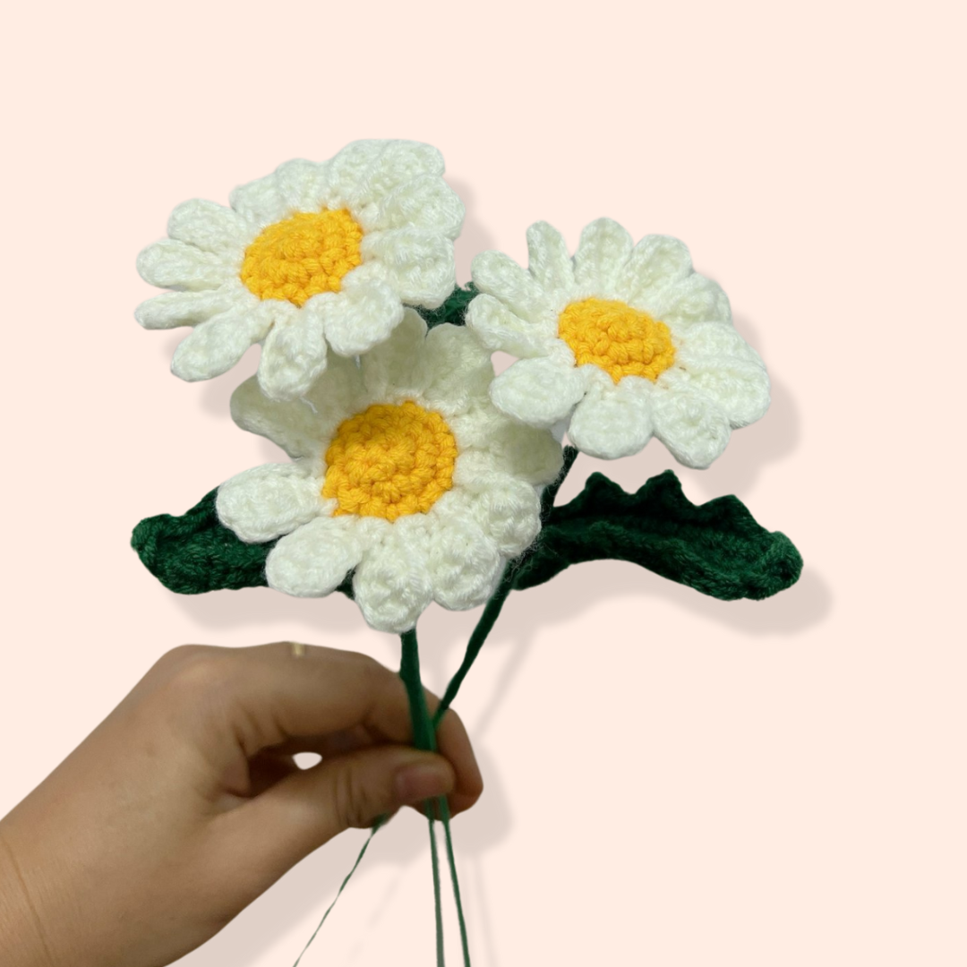 Handmade Crochet Daisy