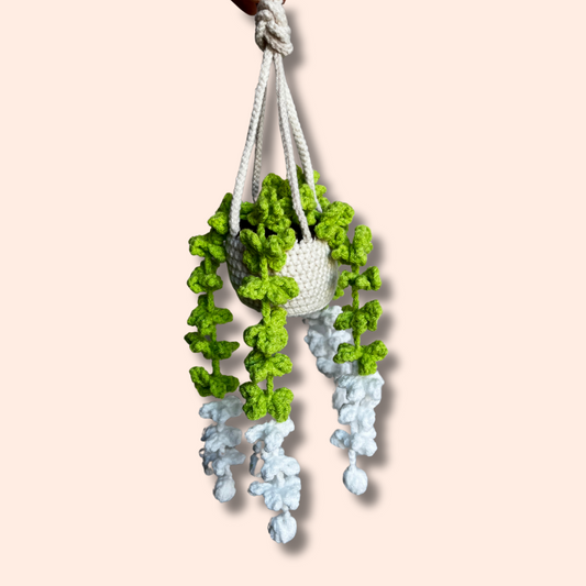 Hanging Crochet Long Flowers