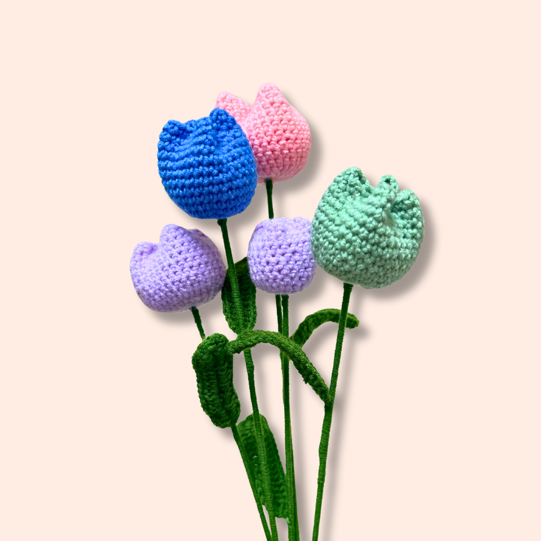 Handmade Crochet Tulip