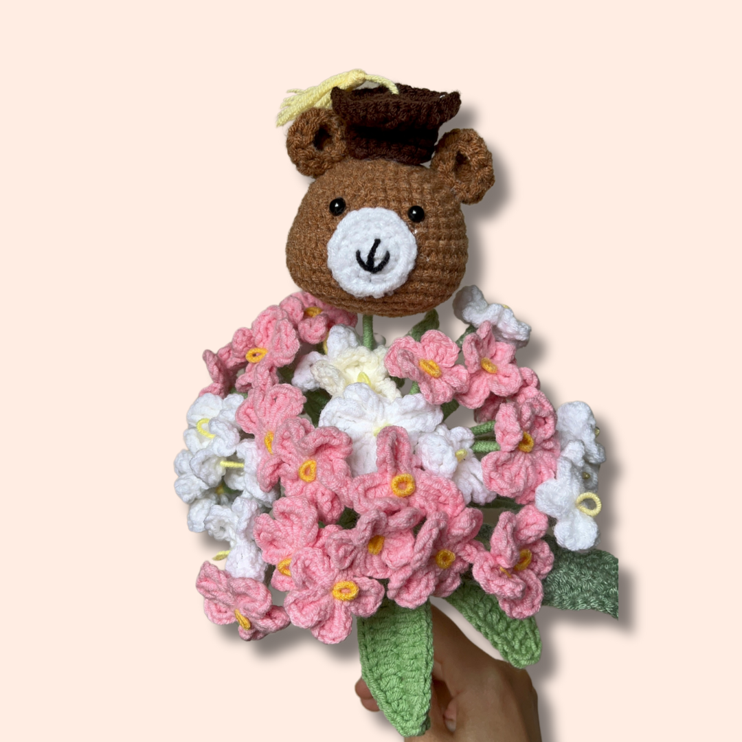 Forget-Me-Not Graduation Bouquet
